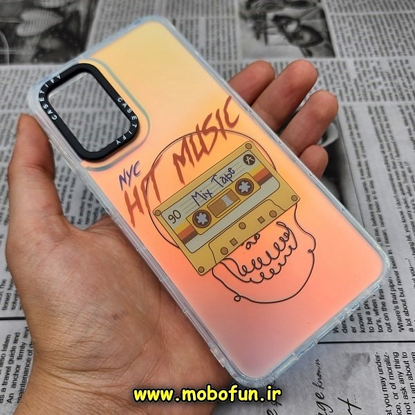 قاب گوشی Galaxy A53 5G سامسونگ طرح ضدضربه اورجینال هولوگرامی لنز رنگی هفت رنگ CASETIFY کد 514