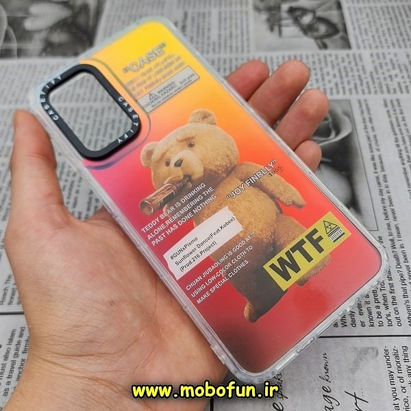 قاب گوشی Galaxy A53 5G سامسونگ طرح ضدضربه اورجینال هولوگرامی لنز رنگی هفت رنگ CASETIFY کد 520