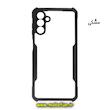 قاب گوشی Galaxy A04S سامسونگ طرح آیپکی iPaky طرح پشت طلق شفاف دور ژله ای ایربگ دار محافظ لنز دار مشکی کد 93