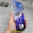 قاب گوشی Galaxy A14 4G - Galaxy A14 5G سامسونگ طرح پشت طلق پرینت برجسته دکمه کرومی THE NORTH FACE کد 25