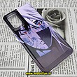 قاب گوشی Galaxy A32 4G سامسونگ طرح پشت طلق پرینت برجسته دکمه کرومی انیمه ژاپنی کد 728