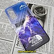 قاب گوشی Galaxy A34 5G سامسونگ طرح پشت طلق پرینت برجسته دکمه کرومی THE NORTH FACE کد 16