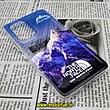 قاب گوشی Galaxy A53 5G سامسونگ طرح پشت طلق پرینت برجسته دکمه کرومی THE NORTH FACE کد 521