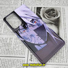 قاب گوشی Galaxy A73 5G سامسونگ طرح پشت طلق پرینت برجسته دکمه کرومی انیمه ژاپنی کد 479