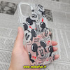 قاب گوشی iPhone 11 Pro Max آیفون طرح پشت طلق پرینت برجسته دکمه کرومی میکی موس کد 488