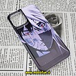 قاب گوشی iPhone 12 Pro Max آیفون طرح پشت طلق پرینت برجسته دکمه کرومی انیمه ژاپنی کد 548