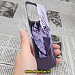 قاب گوشی iPhone 13 Pro آیفون طرح پشت طلق پرینت برجسته دکمه کرومی انیمه ژاپنی کد 334