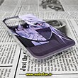 قاب گوشی iPhone 13 Pro آیفون طرح پشت طلق پرینت برجسته دکمه کرومی انیمه ژاپنی کد 334