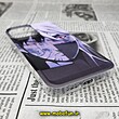 قاب گوشی iPhone 13 Pro Max آیفون طرح پشت طلق پرینت برجسته دکمه کرومی انیمه ژاپنی کد 441