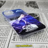 قاب گوشی iPhone 14 Pro آیفون طرح پشت طلق پرینت برجسته دکمه کرومی THE NORTH FACE کد 128