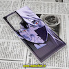 قاب گوشی Galaxy S23 Ultra سامسونگ طرح پشت طلق پرینت برجسته دکمه کرومی انیمه ژاپنی کد 32