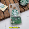 قاب گوشی Galaxy A10S سامسونگ طرح آکواریومی اورجینال مدل استارباکس STARBUCKS رنگ سبز کد 543