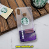 قاب گوشی Galaxy A10S سامسونگ طرح آکواریومی اورجینال مدل استارباکس STARBUCKS رنگ بنفش کد 544
