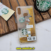 قاب گوشی Galaxy A10S سامسونگ طرح آکواریومی اورجینال مدل استارباکس STARBUCKS رنگ طلایی کد 545