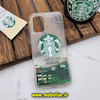 قاب گوشی Galaxy A13 4G سامسونگ طرح آکواریومی اورجینال مدل استارباکس STARBUCKS رنگ سبز کد 538