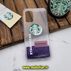 قاب گوشی Galaxy A13 4G سامسونگ طرح آکواریومی اورجینال مدل استارباکس STARBUCKS رنگ بنفش کد 539