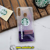 قاب گوشی Galaxy A20S سامسونگ طرح آکواریومی اورجینال مدل استارباکس STARBUCKS رنگ بنفش کد 525