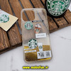 قاب گوشی iPhone 13 Pro Max آیفون طرح آکواریومی اورجینال مدل استارباکس STARBUCKS رنگ طلایی کد 454