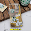 قاب گوشی iPhone 13 Pro Max آیفون طرح آکواریومی اورجینال مدل استارباکس STARBUCKS رنگ طلایی کد 454