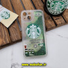 قاب گوشی iPhone 14 آیفون طرح آکواریومی اورجینال مدل استارباکس STARBUCKS محافظ لنزدار رنگ سبز کد 75