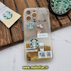 قاب گوشی iPhone 14 Pro Max آیفون طرح آکواریومی اورجینال مدل استارباکس STARBUCKS محافظ لنزدار رنگ سبز کد 159