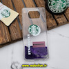 قاب گوشی Poco X3 - Poco X3 NFC - Poco X3 Pro شیائومی طرح آکواریومی اورجینال مدل استارباکس STARBUCKS رنگ بنفش کد 1277