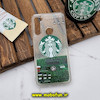 قاب گوشی Redmi Note 8 - Redmi Note 8 2021 شیائومی طرح آکواریومی اورجینال مدل استارباکس STARBUCKS رنگ سبز کد 732