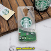 قاب گوشی Redmi Note 9 شیائومی طرح آکواریومی اورجینال مدل استارباکس STARBUCKS رنگ سبز کد 445