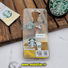 قاب گوشی Redmi Note 9 شیائومی طرح آکواریومی اورجینال مدل استارباکس STARBUCKS رنگ طلایی کد 447