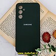 قاب گوشی Galaxy A54 5G سامسونگ سیلیکونی اورجینال سورا SORA پاک کنی درجه یک زیربسته محافظ لنز دار سبز یشمی کد 48