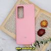 قاب گوشی Xiaomi 12T - Xiaomi 12T Pro - Redmi K50 Ultra شیائومی سیلیکونی اورجینال پاک کنی سورا SORA درجه یک زیربسته صورتی کد 56