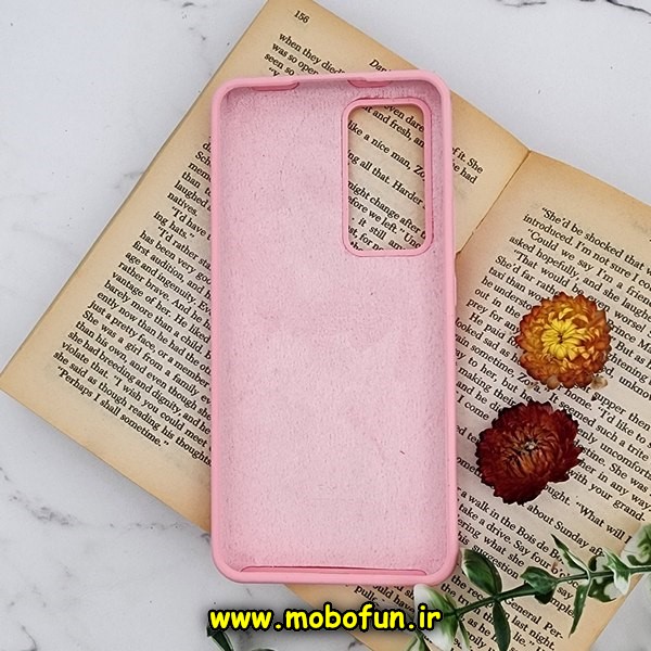 قاب گوشی Xiaomi 12T - Xiaomi 12T Pro - Redmi K50 Ultra شیائومی سیلیکونی اورجینال پاک کنی سورا SORA درجه یک زیربسته صورتی کد 56