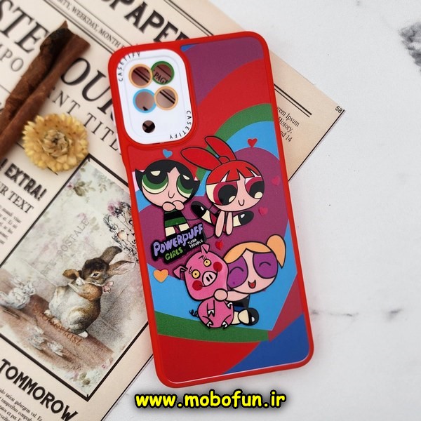 قاب گوشی Galaxy A12 سامسونگ فانتزی ژله ای طرح کارتونی محافظ لنز دار کد 1097