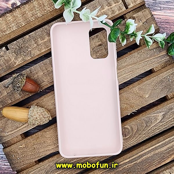 قاب گوشی Galaxy A13 4G سامسونگ اورجینال چرمی لدرکیس Leather Case صورتی روشن کد 544