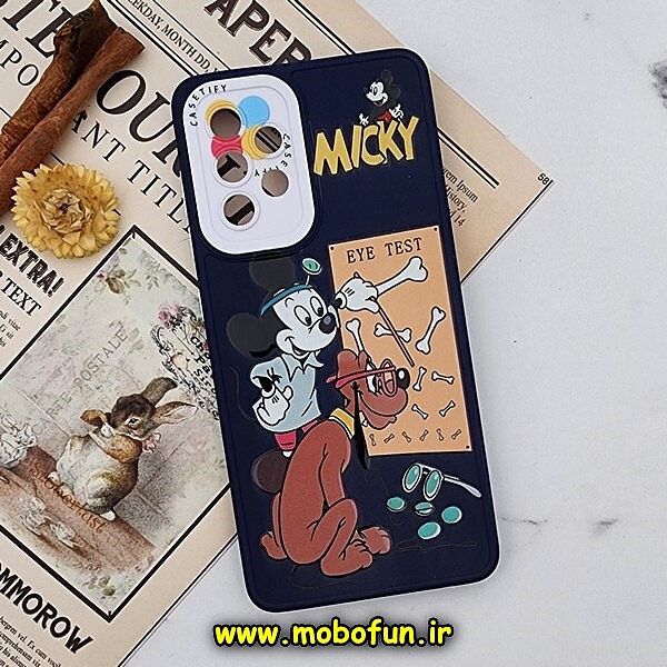 قاب گوشی Galaxy A52 4G - Galaxy A52 5G - Galaxy A52S سامسونگ فانتزی ژله ای طرح کارتونی میکی موس محافظ لنز دار کد 1016