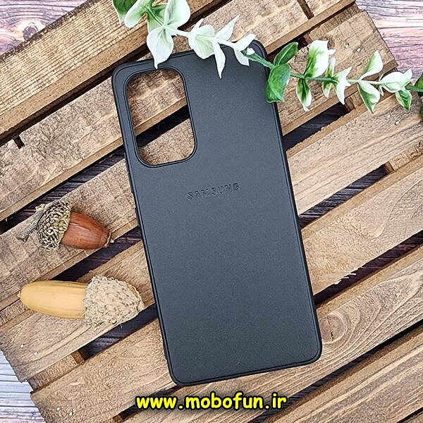 قاب گوشی Galaxy A53 5G سامسونگ اورجینال چرمی لدرکیس Leather Case مشکی کد 544