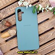 قاب گوشی Galaxy A54 5G سامسونگ اورجینال چرمی لدرکیس Leather Case سبزآبی کد 54