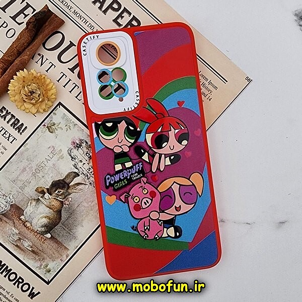 قاب گوشی Redmi Note 11 4G - Redmi Note 11S شیائومی فانتزی ژله ای طرح کارتونی محافظ لنز دار کد 600