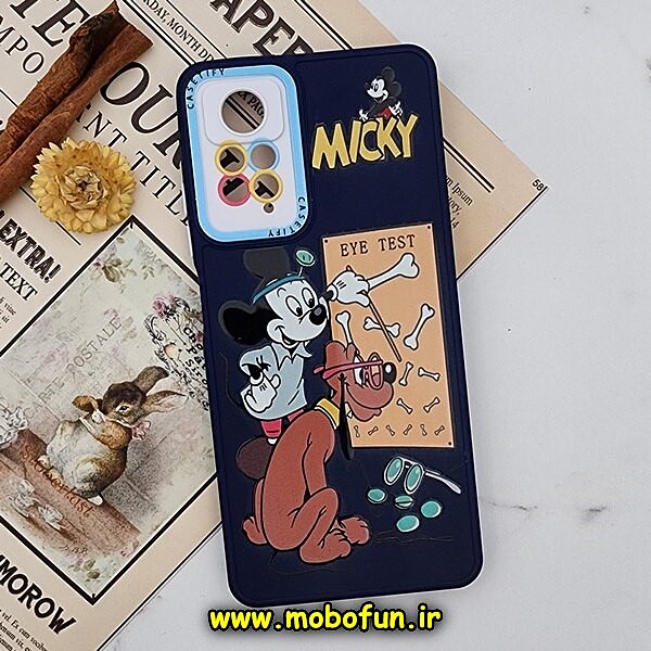 قاب گوشی Redmi Note 11 Pro 4G - Redmi Note 11 Pro 5G شیائومی فانتزی ژله ای طرح کارتونی میکی موس محافظ لنز دار کد 445