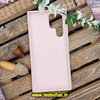 قاب گوشی Galaxy S22 Ultra سامسونگ اورجینال چرمی لدرکیس Leather Case صورتی روشن کد 229