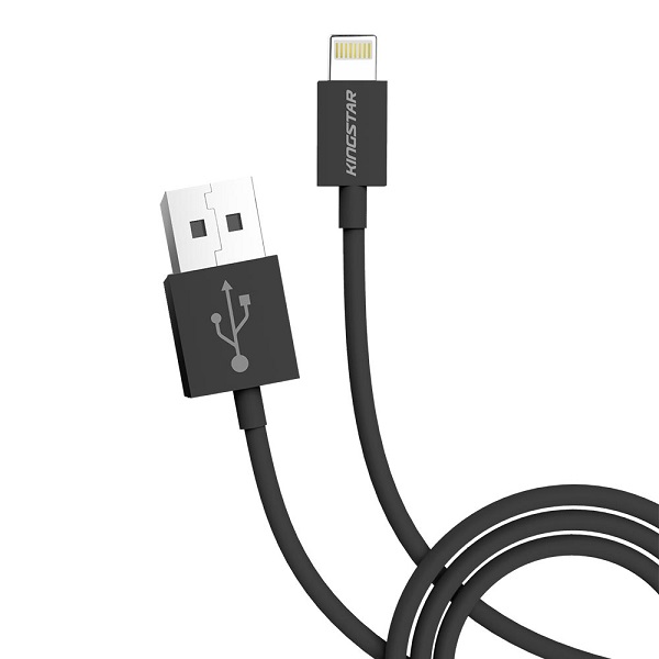 کابل تبدیل USB به Lightning اپل کینگ استار مدل K67i طول 110 سانتی متر کد 140965