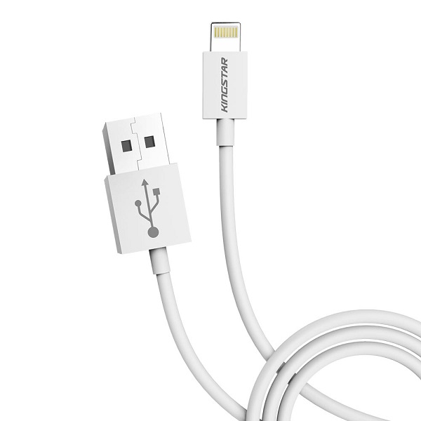 کابل تبدیل USB به Lightning اپل کینگ استار مدل K67i طول 110 سانتی متر کد 140965