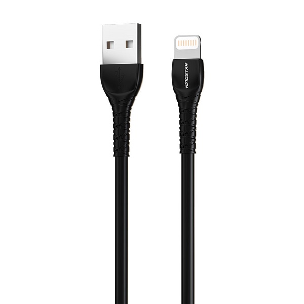 کابل تبدیل USB به Lightning اپل کینگ استار مدل K101i طول 110 سانتی متر کد 140962