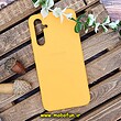 قاب گوشی Galaxy A54 5G سامسونگ اورجینال چرمی لدرکیس Leather Case زرد کد 57
