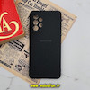 قاب گوشی Galaxy A33 5G سامسونگ طرح سیلیکونی سنگی برجسته Stand Stone محافظ لنز دار مشکی کد 405