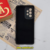 قاب گوشی Galaxy A53 5G سامسونگ طرح سیلیکونی سنگی برجسته Stand Stone محافظ لنز دار مشکی کد 548