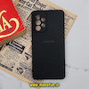 قاب گوشی Galaxy A53 5G سامسونگ طرح سیلیکونی سنگی برجسته Stand Stone محافظ لنز دار مشکی کد 548
