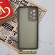 قاب گوشی Galaxy A53 5G سامسونگ طرح سیلیکونی سنگی برجسته Stand Stone محافظ لنز دار خاکستری کد 550