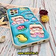 قاب گوشی Galaxy A23 4G سامسونگ طرح چاپ سه بعدی 3D پافر کارتونی محافظ لنز دار کد 349