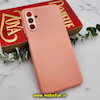 قاب گوشی Galaxy A04S سامسونگ سیلیکونی متال کیس محافظ لنزدار گلبهی کد 116